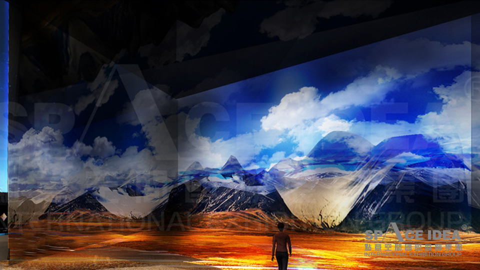 點(diǎn)意空間展覽——長江文明館自然區(qū)