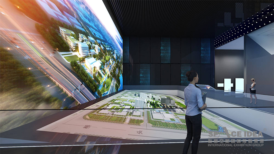 點(diǎn)意空間展覽——肥東機(jī)器人小鎮(zhèn)展廳